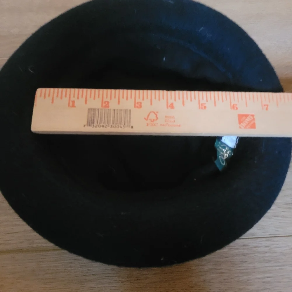 Vintage Black Wool Bowler Hat - Picture 5 of 6